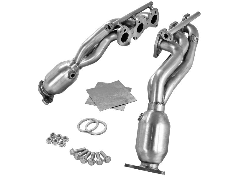 aFe Twisted Steel Header 409 SS w/Cat 12-15 Toyota Tacoma V6-4.0L - Mammoth Racing -