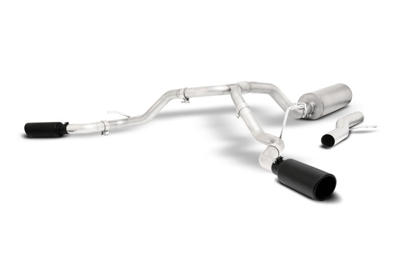 Gibson 21-22 GMC Yukon/Chevy Tahoe 5.3l 2/4wd Cat-Back Dual Extreme Exhaust System - Stainless - Mammoth Racing -