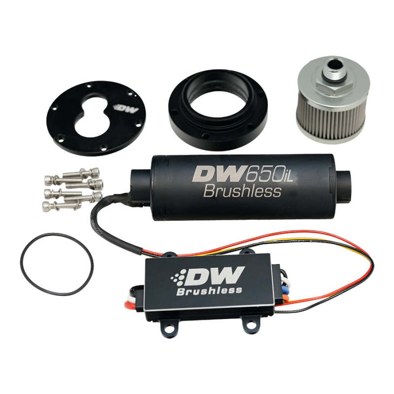 DeatschWerks 3.5L Module Surge Tank In-Tank Pump Adapter w/ DW650iL Brushless/Controller 440lph Pump - Mammoth Racing -