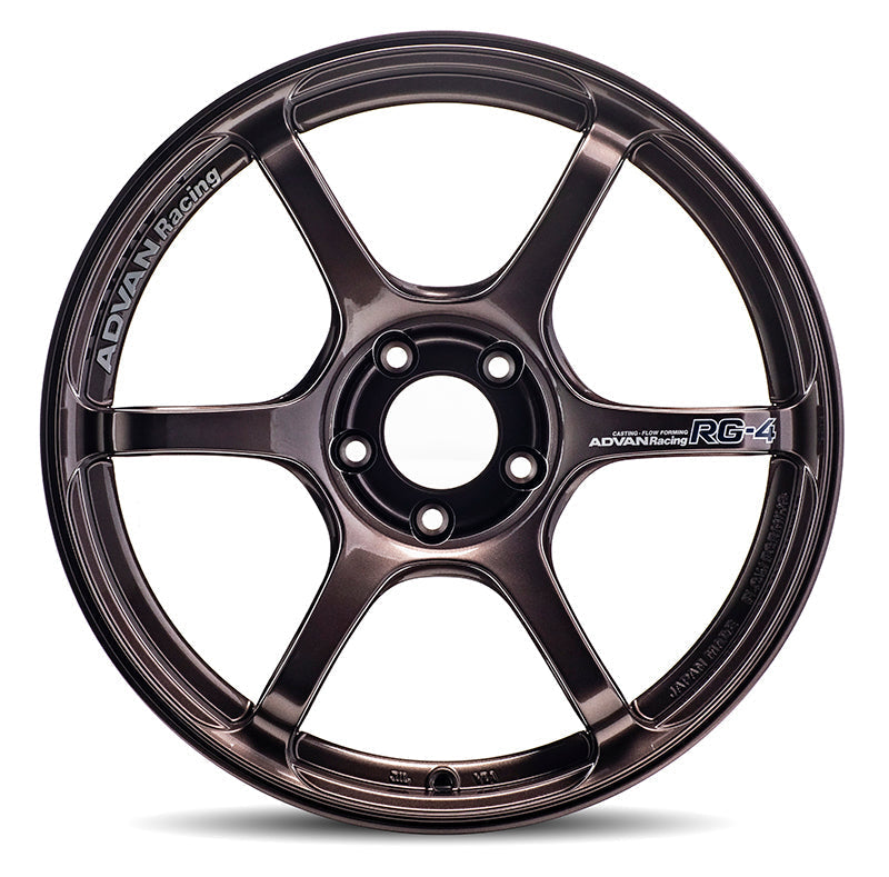 Advan RG-4 18x7.5 +47 5-114.3 Racing Copper Bronze Wheel - My Store