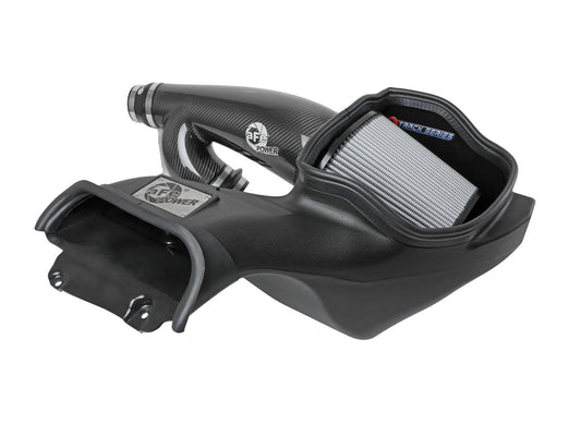 aFe 17-20 Ford F-150/Raptor Track Series Carbon Fiber Cold Air Intake System With Pro DRY S Filters - Mammoth Racing -