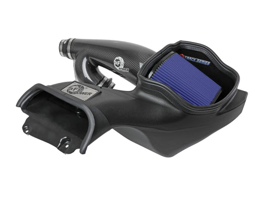 aFe 17-20 Ford F-150/Raptor Track Series Carbon Fiber Cold Air Intake System With Pro 5R Filters - Mammoth Racing -