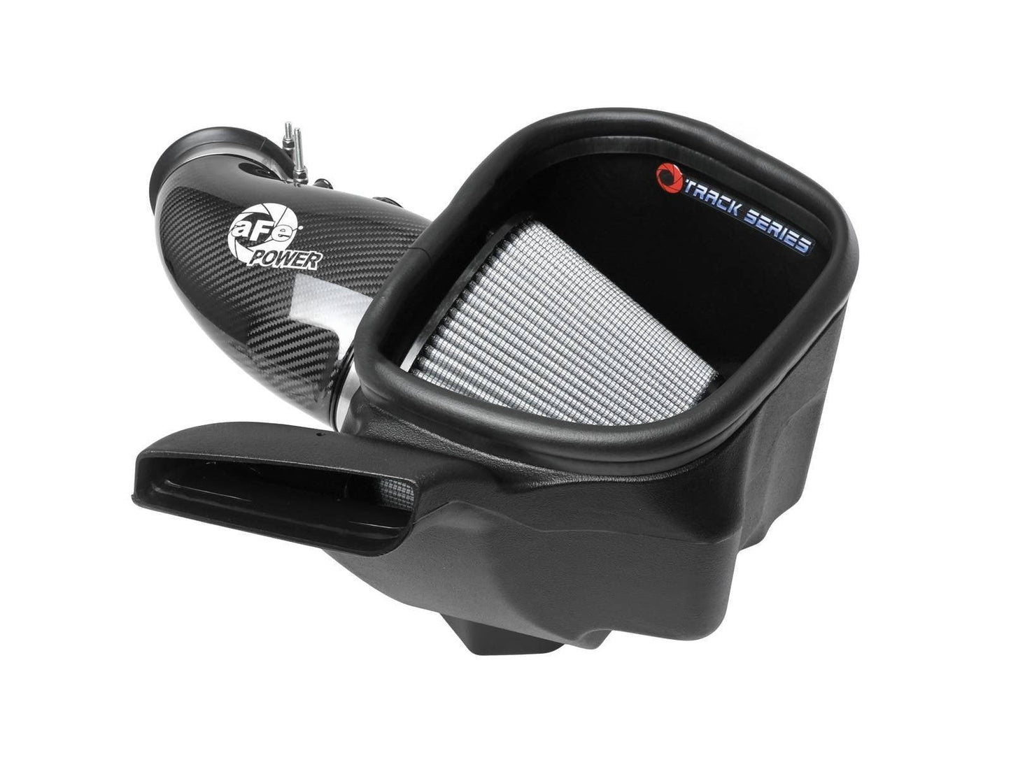 aFe 12-21 Jeep Grand Cherokee 6.4L Track Series Carbon Fiber Cold Air Intake w/Pro Dry S Filter - Mammoth Racing -