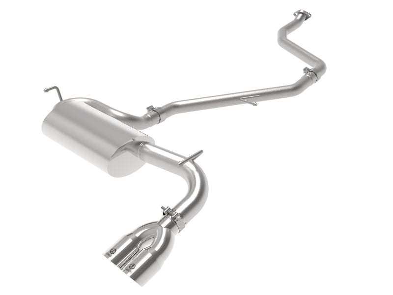 aFe POWER Takeda 2in to 2-1 304 SS Cat-Back Exhaust w/ Polished Tips 11-17 Lexus CT200h 1.8L - Mammoth Racing -