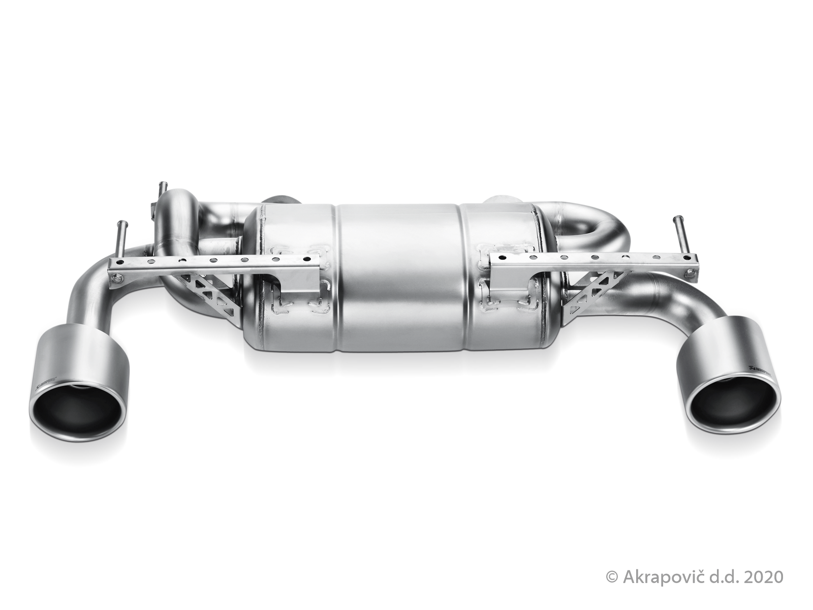Akrapovic 09-17 Nissan 370Z Slip-On Line (SS) (Req. Tips) - My Store