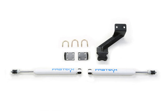 Fabtech 14-18 Ram 2500/3500 4WD Dual Steering Stabilizer System w/Perf. Shocks - My Store