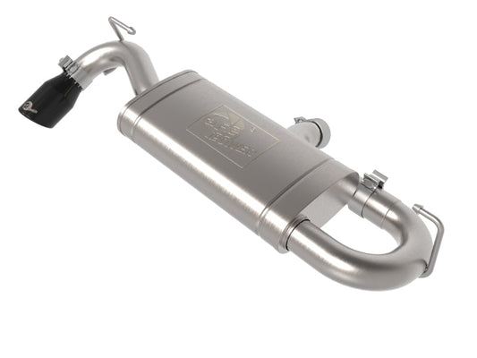 aFe Ford Bronco Sport 21-22 L3-1.5L (t)/L4-2.0L (t) Vulcan Axle-Back Exhaust System- Black Tips - Mammoth Racing -