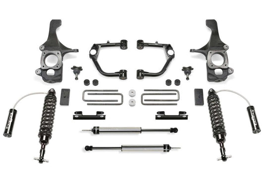 Fabtech 16-19 Toyota Tundra 4WD Trd Pro 2in UCA Kit w/Bjs & Dlss 2.5c/o Resi & Rr Dlss - Mammoth Racing -