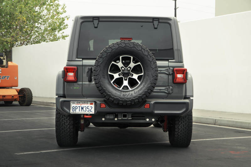 DV8 Offroad 20-22 Jeep Wrangler JL (3.0L Diesel) Rear Diff Skid Plate for Dana 44 - Mammoth Racing -