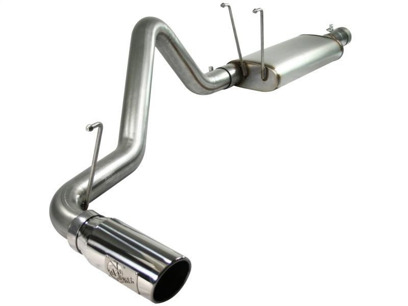 aFe MACHForce XP Cat-Back Exhaust 3in SS w/ Polished Tip 09-12 Dodge Ram 1500 V8 5.7L - Mammoth Racing -
