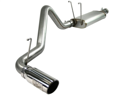 aFe MACHForce XP Cat-Back Exhaust 3in SS w/ Polished Tip 09-12 Dodge Ram 1500 V8 5.7L - Mammoth Racing -