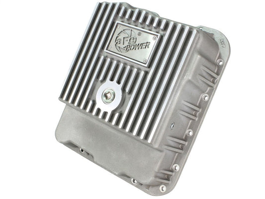 aFe Transmission Pan (Raw Finish) GM Trucks 99-16 (4L60-E/4L60E/4L65E/4L70E/4L75E) - Mammoth Racing -