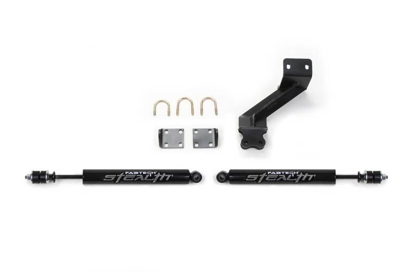 Fabtech 14-18 Ram 2500 & 13-18 Ram 3500 HD Dual Stealth Steering Stabilizer Kit - My Store