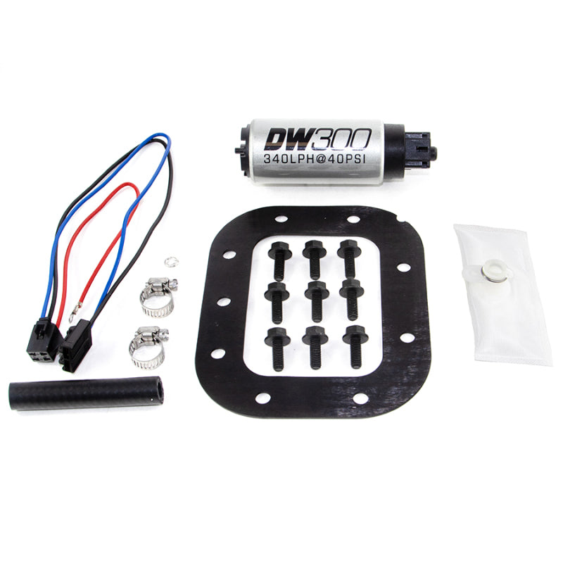 DeatschWerks 86-89 Chevy Corvette 5.7L DW300 340 LPH In-Tank Fuel Pump w/ Install Kit - Mammoth Racing -