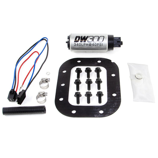 DeatschWerks 86-89 Chevy Corvette 5.7L DW300 340 LPH In-Tank Fuel Pump w/ Install Kit - Mammoth Racing -