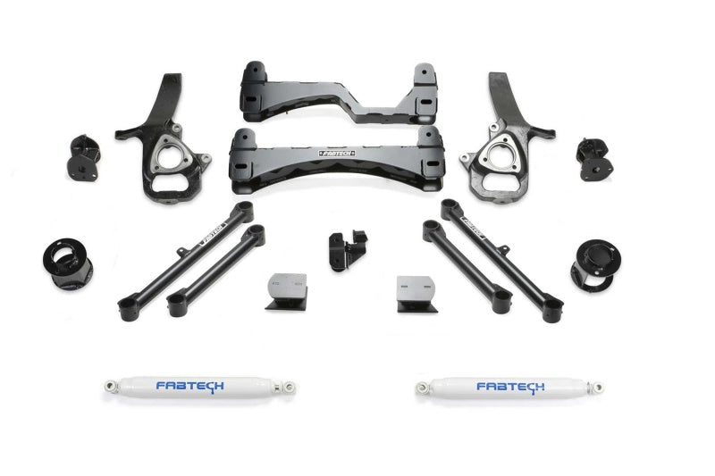 Fabtech 19-21 Ram 1500 2WD 6in Basic Sys w/Perf Shks - Mammoth Racing -
