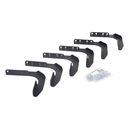 Go Rhino 99-16 Ford F-250/f-350 SD SC 4DR Mtg. Brackets (V-Series V3/rb10 Slim/RB20 Slim) - Tex. Blk - Mammoth Racing -