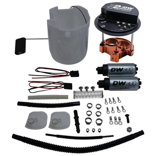 Deatschwerks 12-16 Scion FR-S/12-20 Subaru BRZ/17-20 Toyota 86 X2 Pump Module w/DW300 - Mammoth Racing -