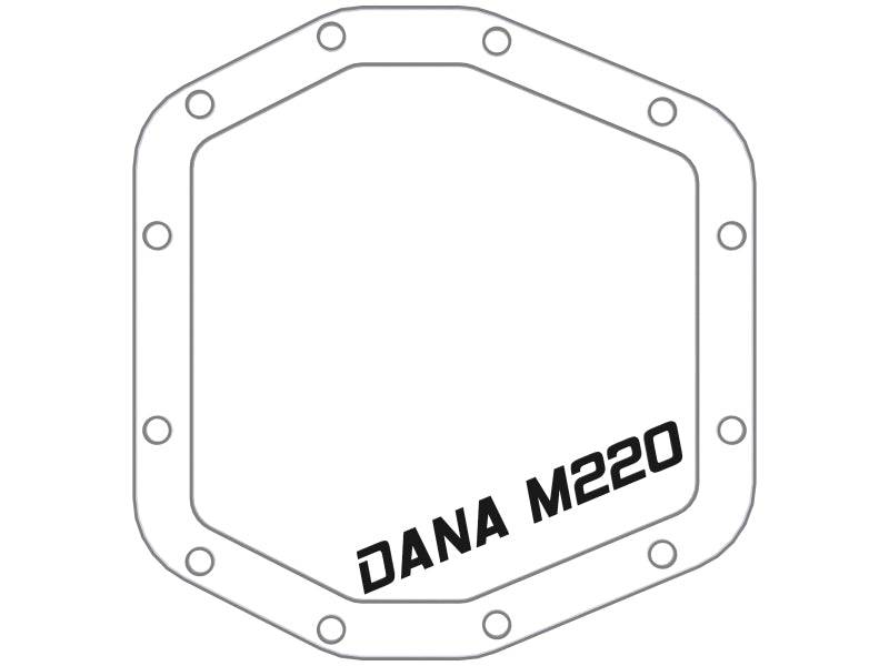 aFe Street Series Rear Differential Cover Raw w/Machined Fins 20+ Jeep Gladiator JT (Dana M220) - My Store