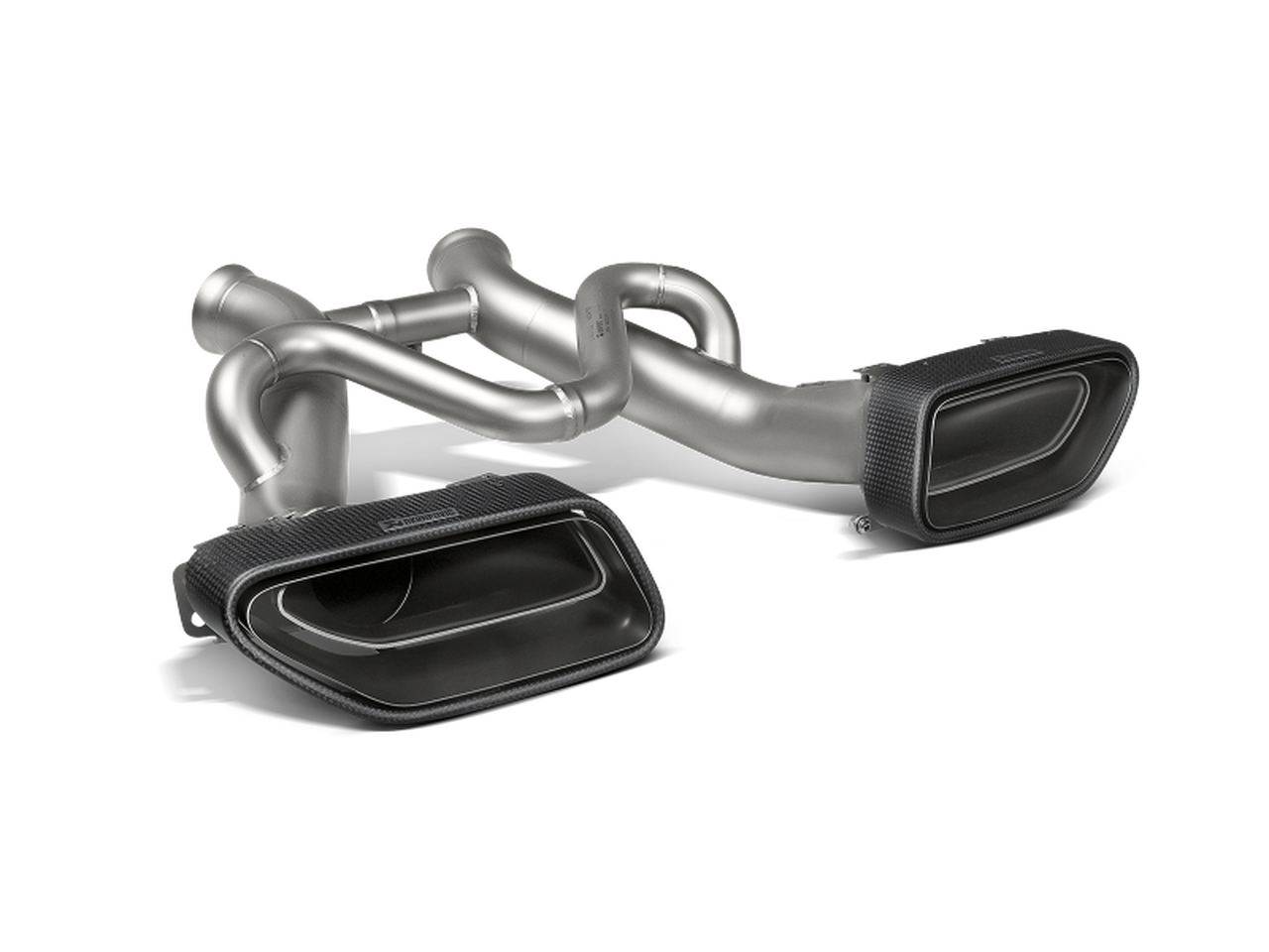 Akrapovic 16-17 McLaren 540C 570S Slip-On Line (Titanium) w/ Carbon Tips - My Store