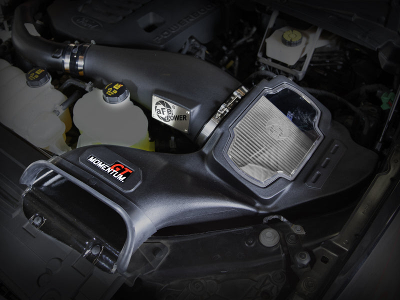 aFe POWER Momentum GT Pro Dry S Intake System 21-22 Ford F-150 V6-3.5L (tt) PowerBoost - Mammoth Racing -