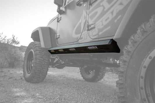 Addictive Desert Designs 07-18 Jeep Wrangler JK 4 Door Stealth Fighter Side Steps w/ ADD Logo - My Store
