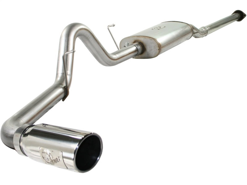 aFe MACHForce XP Exhausts Cat-Back SS-409 Exhaust 09-10 Ford F-150 V8 4.6/5.4L - Mammoth Racing -