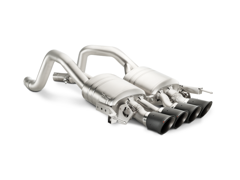 Akrapovic 14-17 Chevrolet Corvette Z06 (C7) Slip-On Line (Titanium) w/ Carbon Tips - My Store