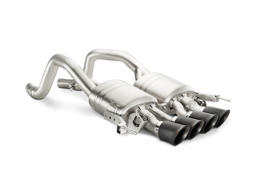 Akrapovic 14-17 Chevrolet Corvette Z06 (C7) Slip-On Line (Titanium) w/ Carbon Tips - My Store
