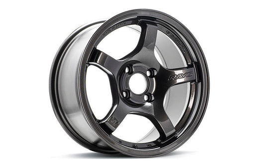 Gram Lights 57cr 15x8.0 +35 4-100 Super Dark Gunmetal Wheel - Mammoth Racing -