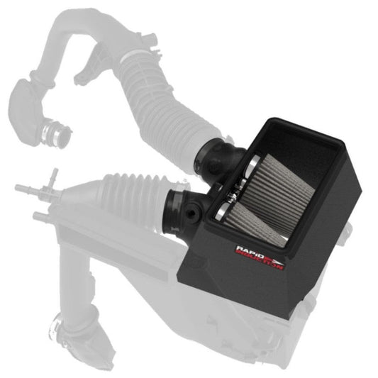 Rapid Induction Cold Air Intake System w/Pro Dry S Filter 19-20 Ford Edge V6 2.7L (tt) - Mammoth Racing -