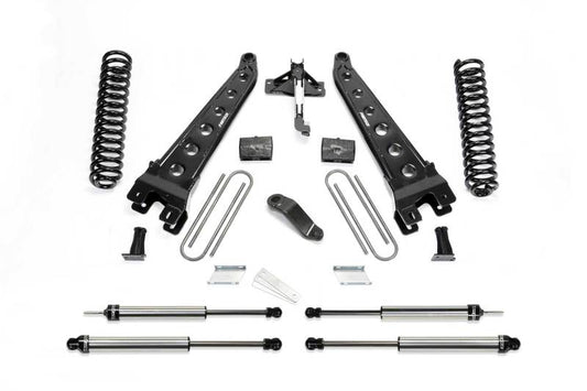 Fabtech 17 Ford F450/f550 4WD Diesel 6in Rad Arm Sys w/Coils & Dl Shks - Mammoth Racing -