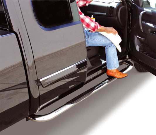 Go Rhino 15-20 Ford F-150 4000 Series SideSteps - Cab Length - SS - Mammoth Racing -