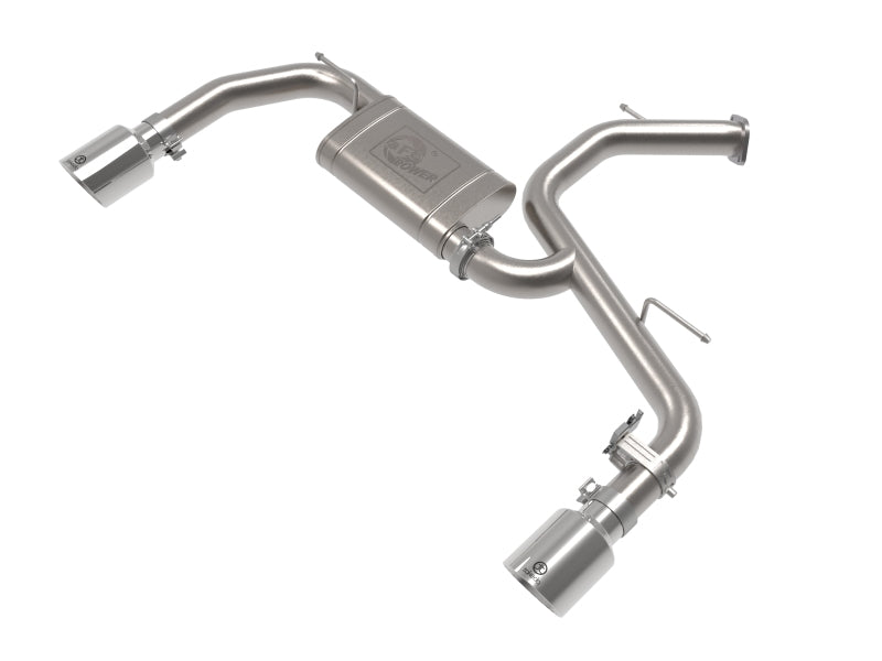 aFe Takeda 22-23 Hyundai Elantra N L4-2.0L (t) 3in 304 SS Axle-Back Exhaust w/ Polished Tips - Mammoth Racing -