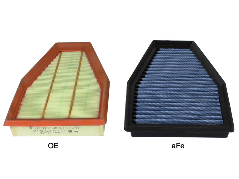 aFe Magnum FLOW OE Replacement Air Filter PRO 5R 12-15 Porsche 911 (991) H6 3.4L/3.8L - Mammoth Racing -