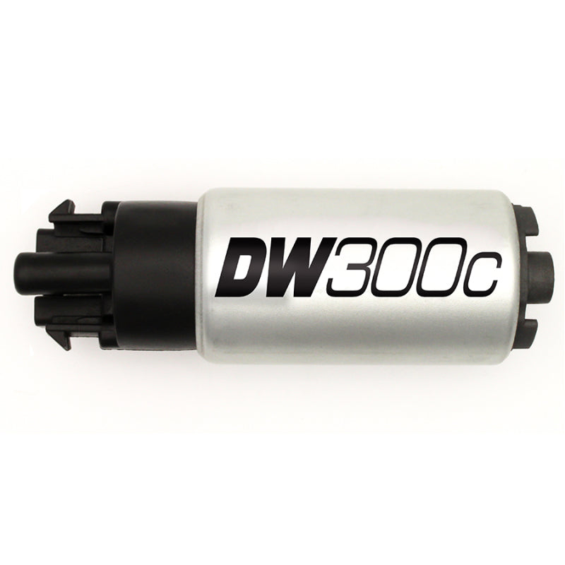 DeatschWerks 340lph DW300C Compact Fuel Pump w/ Mounting Clips - Mammoth Racing -