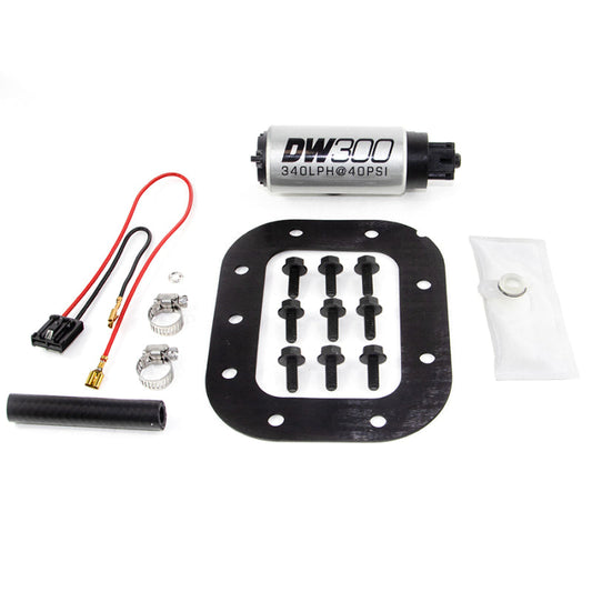 DeatschWerks 84-85 Chevy Corvette 5.7L DW300 340 LPH In-Tank Fuel Pump w/ Install Kit - Mammoth Racing -