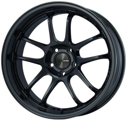 Enkei PF01EVO 17x9 12mm Offset 5x114.3 75mm Bore Matte Black Wheel Special Order / No Cancel - Mammoth Racing -