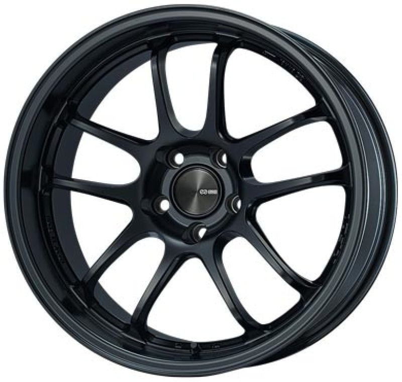 Enkei PF01EVO 17x9.5 22mm Offset 5x114.3 75mm Bore Matte Black Wheel Special Order / No Cancel - Mammoth Racing -