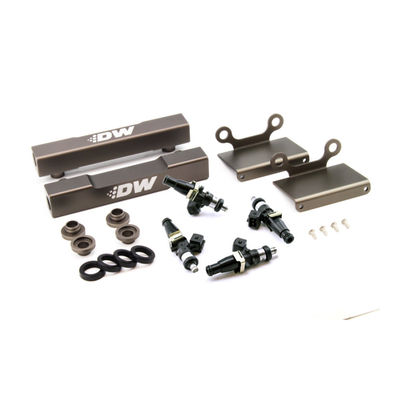DeatschWerks 04-06 Subaru STI/LGT Side Feed to Top Feed Fuel Rail Conv Kit w/ 2200cc Injectors - Mammoth Racing -