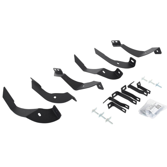 Go Rhino 15-19 GMC Sierra 3500hd CC Dsl Mntg. Brackets (V-Series V3/rb10 Slim/RB20 Slim) - Tex. Blk - Mammoth Racing -