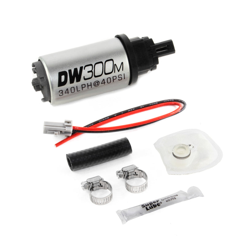 DeatschWerks 340 LPH Ford In-Tank Fuel Pump DW300M Series w/ 05-10 Mustang V6 / V8 Install Kit - Mammoth Racing -