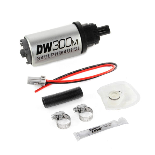 DeatschWerks 340 LPH Ford In-Tank Fuel Pump DW300M Series w/ 05-10 Mustang V6 / V8 Install Kit - Mammoth Racing -