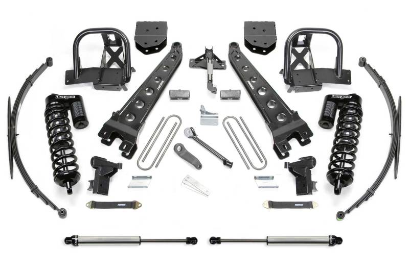Fabtech 08-10 Ford F350 4WD 10in Rad Arm Sys w/Dlss 4.0 C/O & Rr Dlss - Mammoth Racing -