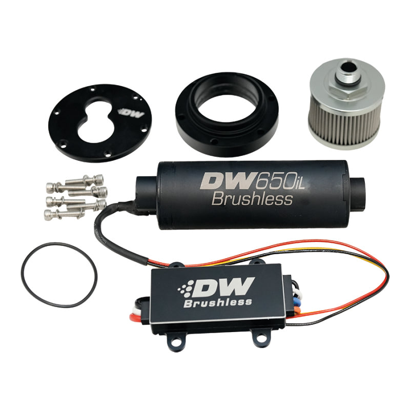 DeatschWerks 3.5L Module Surge Tank In-Tank Pump Adapter w/ DW650iL Brushless/Controller 440lph Pump - Mammoth Racing -