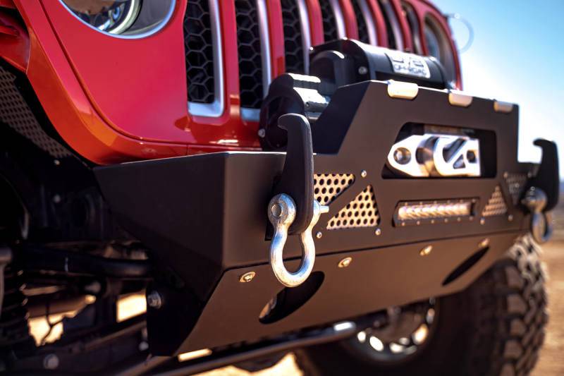 DV8 Offroad 18-22 Jeep JL & 2020-22 JT Front Modular Bumper - Mammoth Racing -