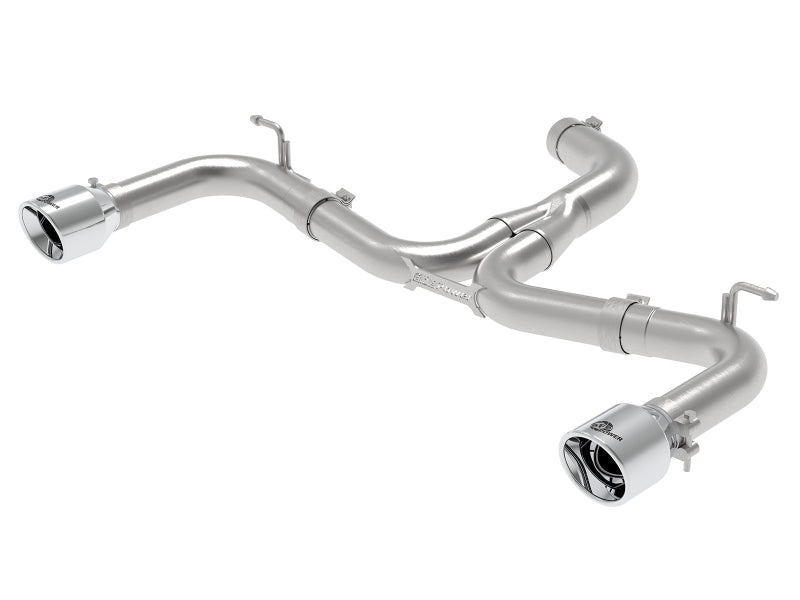 aFe 18-20 VW GTI (MK7.5) 2.0L MACH Force-Xp 3in to 2.5in 304 SS Axle-Back Exhaust System- Pol. Tips - Mammoth Racing -