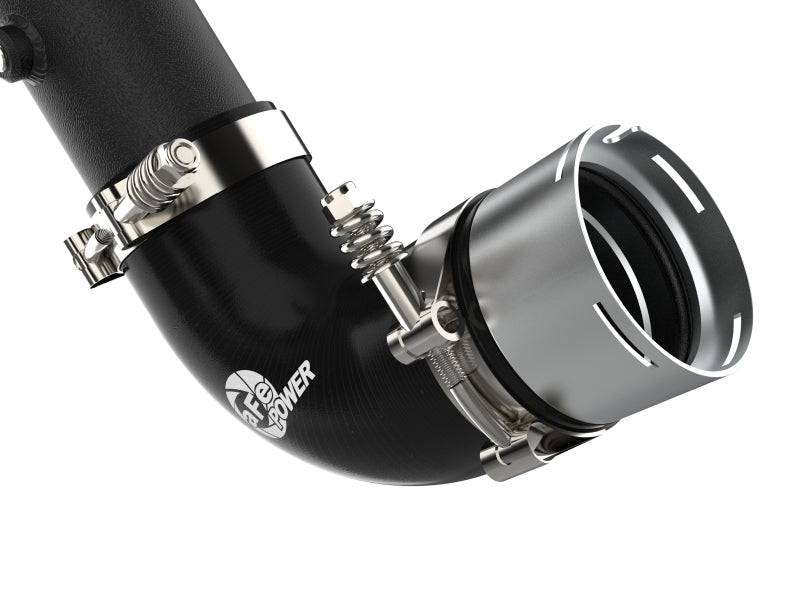 aFe Power 21-22 Ford Bronco L4-2.3L (t) BladeRunner 3 IN Aluminum Hot Charge Pipe Black - My Store