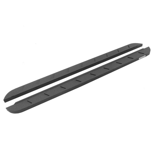 Go Rhino Rb10 Slim Running Boards - Universal 80in. - Bedliner Coating - Mammoth Racing -