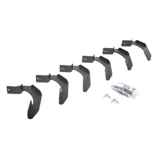 Go Rhino 04-14 Ford F-150 SCW & SC 4DR Mounting Brackets(V-Series V3/rb10 Slim/RB20 Slim) - Tex. Blk - Mammoth Racing -